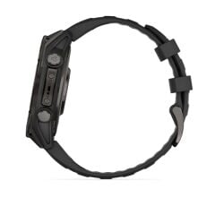Garmin Fenix 8 – 47 mm, AMOLED Sapphire Karbon Gri DLC Titanyum Siyah/Gri Kayışlı