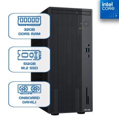 Asus ExpertCenter P500MV-C724016512B0D Core 7 240H 32 GB DDR5 512 GB M.2 SSD W11P Desktop