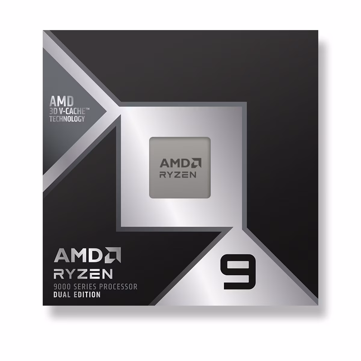 AMD Ryzen 9 9950X3D2 4.30GHz 16 Çekirdek 192MB Önbellek Soket AM5 Box İşlemci