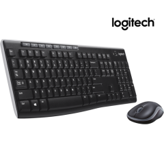 LOGITECH MK270 KABLOSUZ KLAVYE & MOUSE SETİ-SİYAH 920-004525