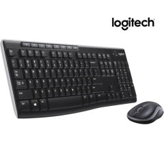 LOGITECH MK270 KABLOSUZ KLAVYE & MOUSE SETİ-SİYAH 920-004525