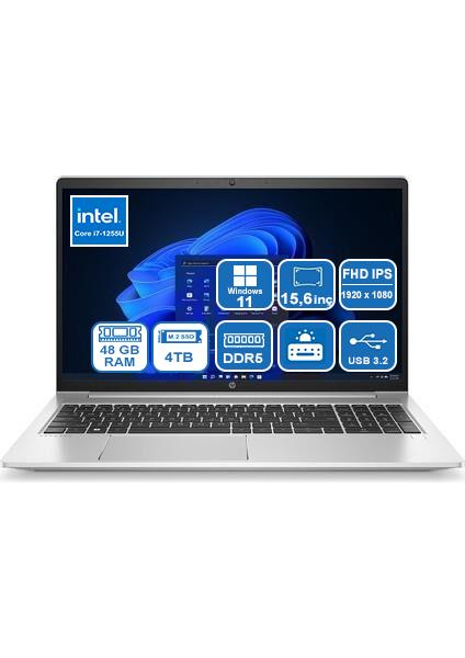 HP PROBOOK 450 G9 6S6Z0EA İ7-1255U 48GB DDR5 4TB SSD 15.6'' W11P TAŞINABİLİR BİLGİSAYAR