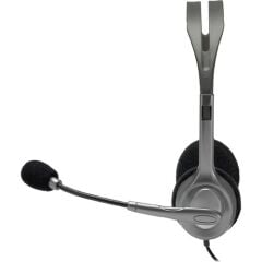 LOGİTECH H110 KABLOLU STEREO KULAKLIK GRİ 981-000271