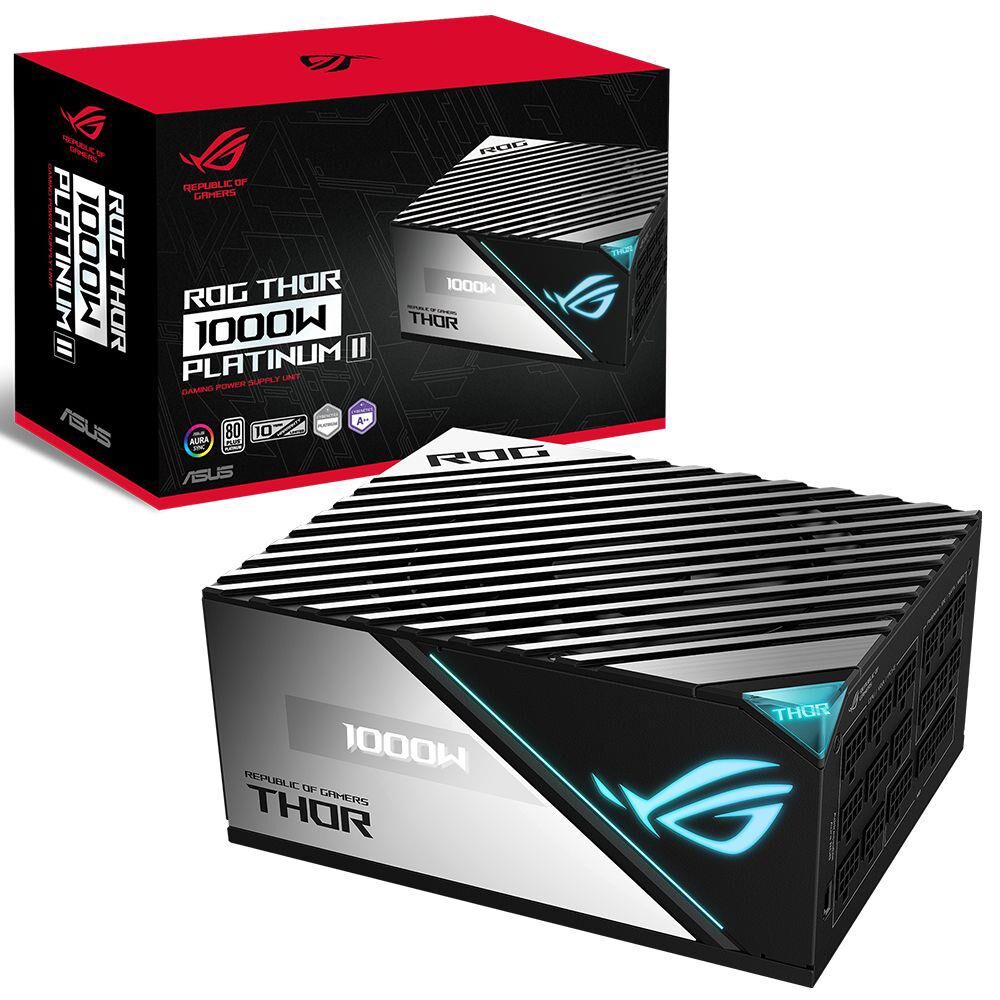 ASUS ROG-THOR-1000P2-GAMING V2 1000W 80+ PLATİNUM 135MM FULL MODÜLER GAMİNG (OYUNCU) POWER SUPPLY 90YE00L4-B0NA00