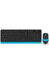A4 TECH FG1010 Q KABLOSUZ MM KLAVYE MOUSE MAVİ