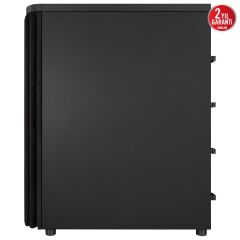 ASUS PROART PA401 WOOD EDİTİON METAL PANEL USB 3.2 MİD TOWER ATX SİYAH GAMİNG KASA 90DC00M0-B39010