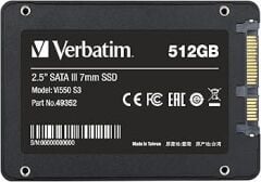 VERBATIM 49352 512GB Vİ550 S3 SATA 3.0 520-500MB/S 2.5'' SSD