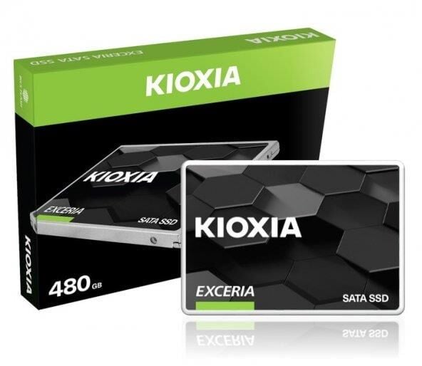KİOXİA EXCERİA 480GB 555MB-540MB/S SATA3 2.5'' 3D NAND SSD (LTC10Z480GG8)