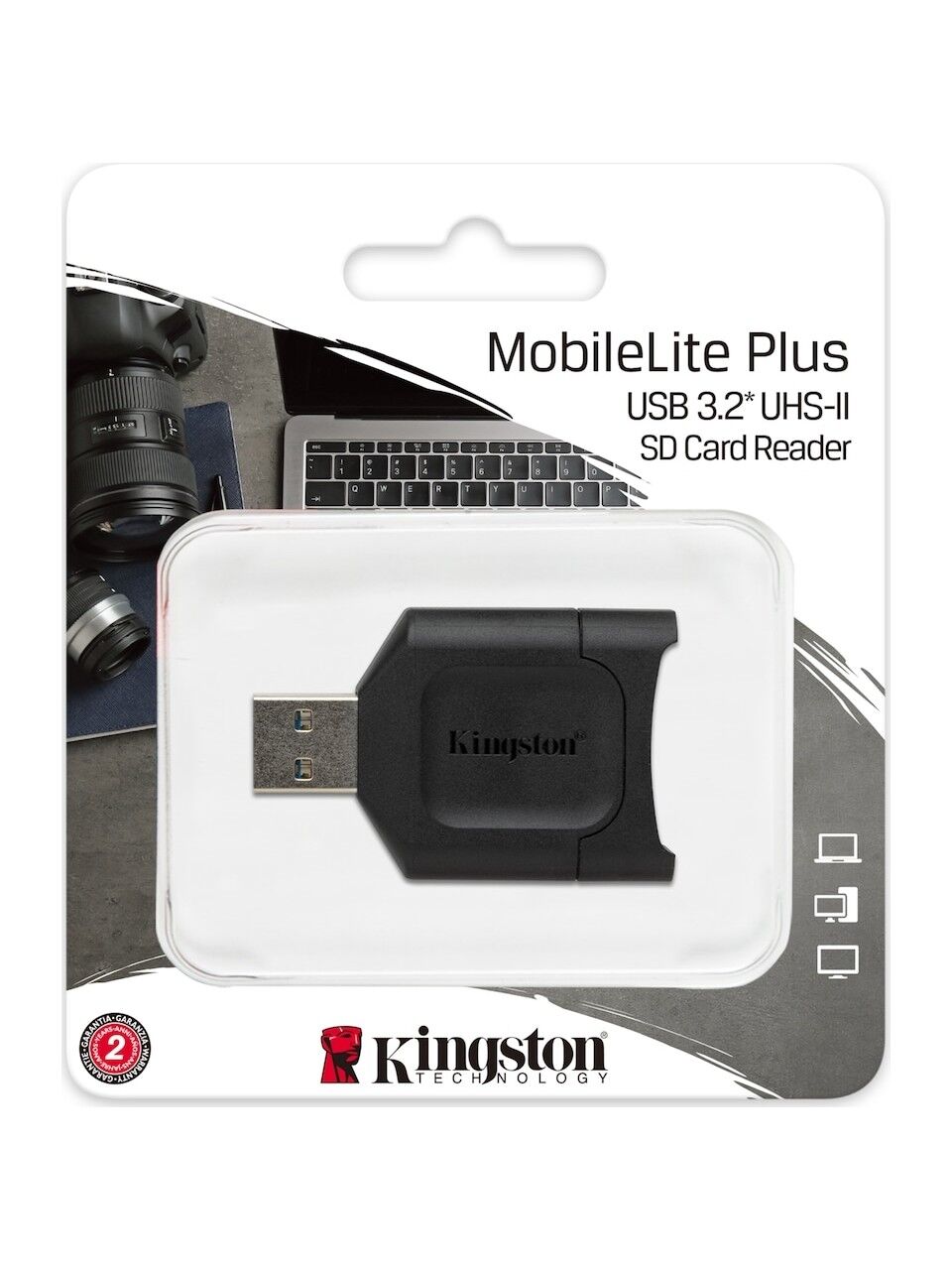 KİNGSTON MLPM MOBİLELİTE PLUS USB 3.1 MİCROSDHC/SDXC UHS-II KART OKUYUCU