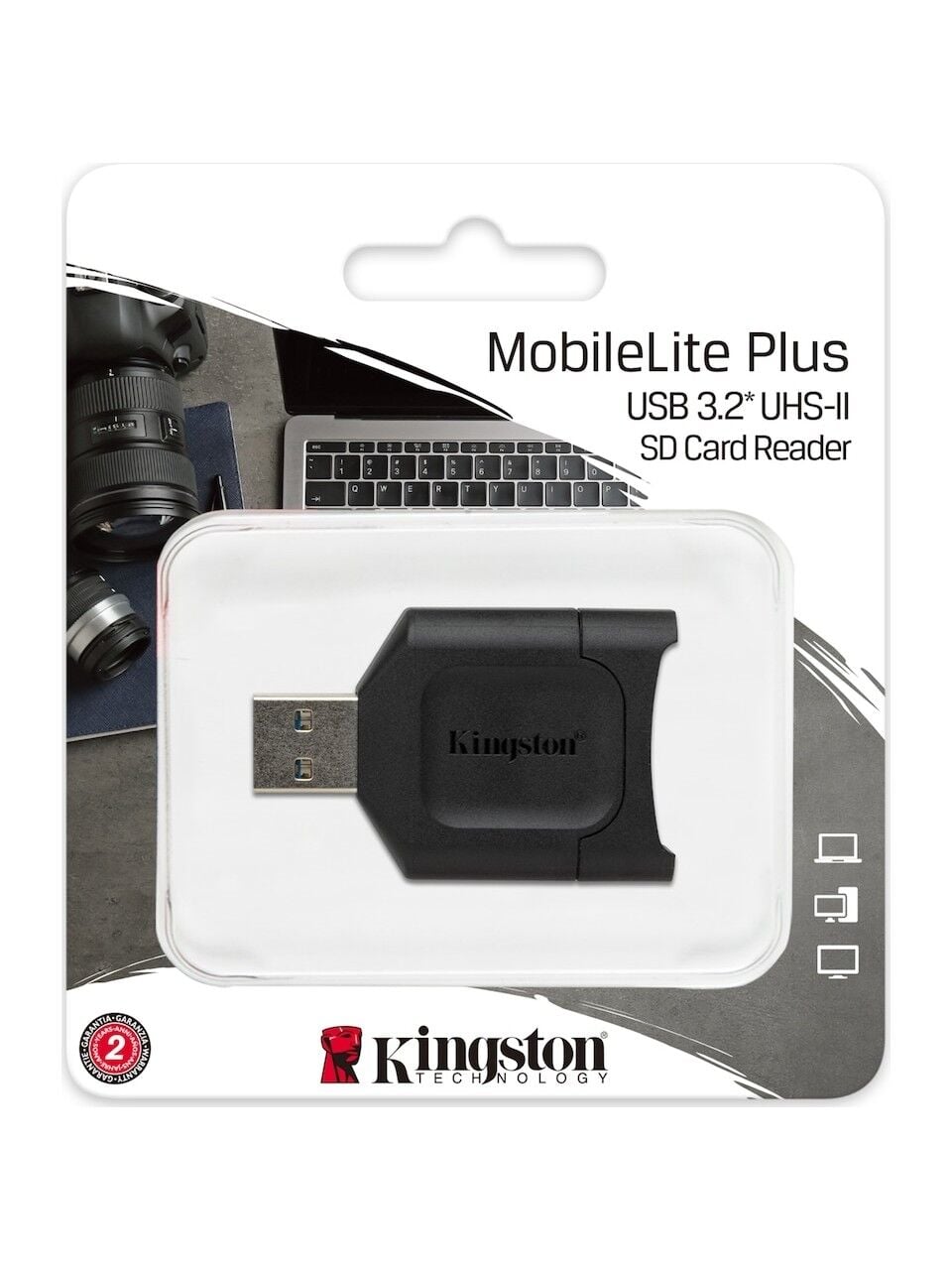 KİNGSTON MLPM MOBİLELİTE PLUS USB 3.1 MİCROSDHC/SDXC UHS-II KART OKUYUCU