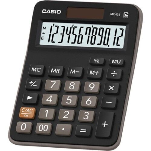 CASIO MX-12B MASA İPİ 12 HANE HESAP MAKİNESİ
