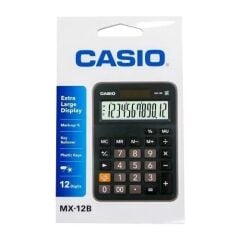 CASIO MX-12B MASA İPİ 12 HANE HESAP MAKİNESİ
