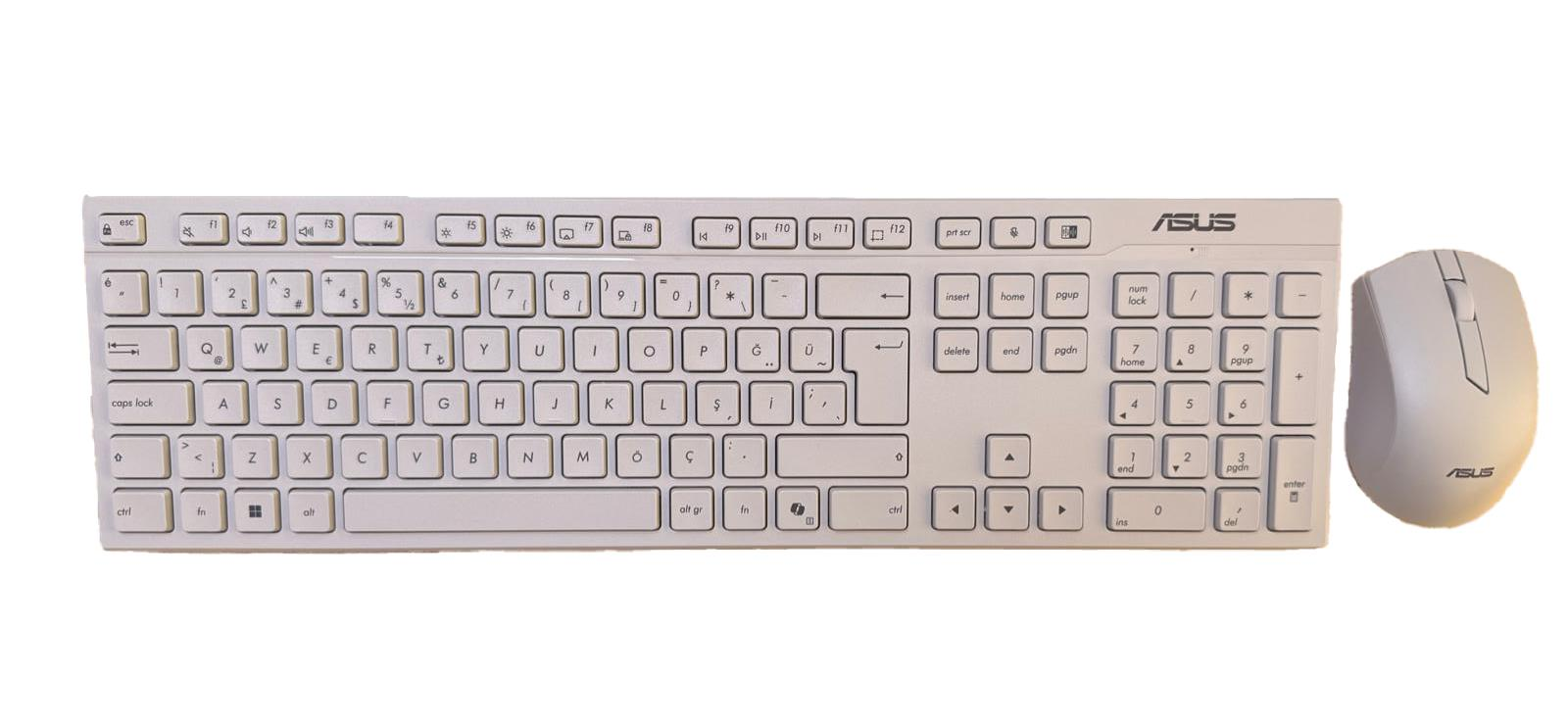 ASUS AW311WL KABLOSUZ KLAVYE MOUSE SET BEYAZ TR-Q