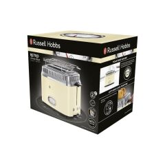 RUSSELL HOBBS 21682-56 RETRO KREM EKMEK KIZARTMA MAKİNESİ