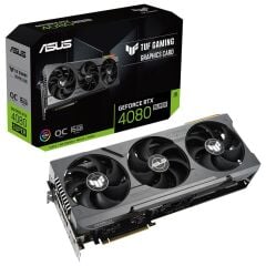 ASUS TUF GAMİNG GEFORCE RTX 4080 SUPER OC 16GB GDDR6X 256 BİT DLSS 3 EKRAN KARTI TUF-RTX4080S-O16G-GAMING 90YV0KA0-M0NA00