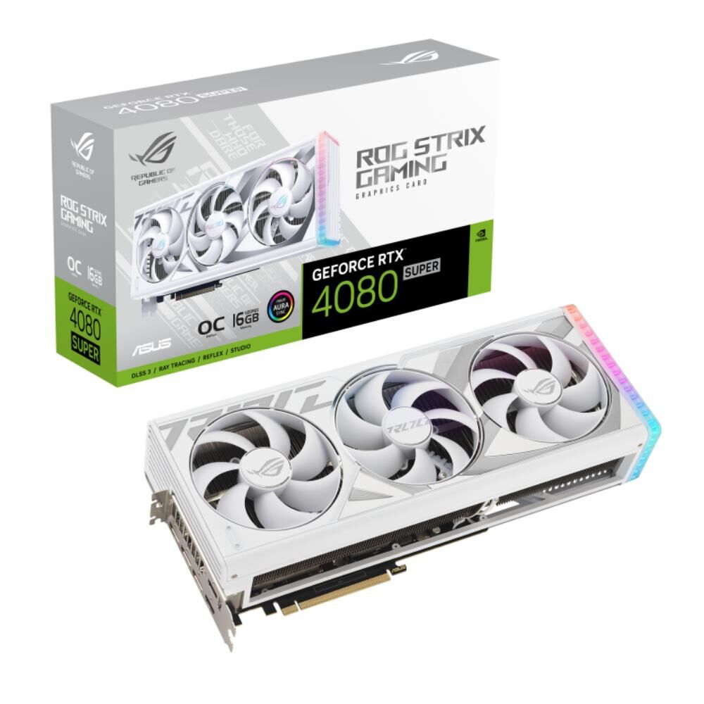 ASUS ROG STRIX GEFORCE RTX 4080 SUPER OC 16GB GDDR6X 256 BİT DLSS 3 EKRAN KARTI(ROG-STRIX-RTX4080S-O16G-WHITE) 90YV0KB2-M0NA00