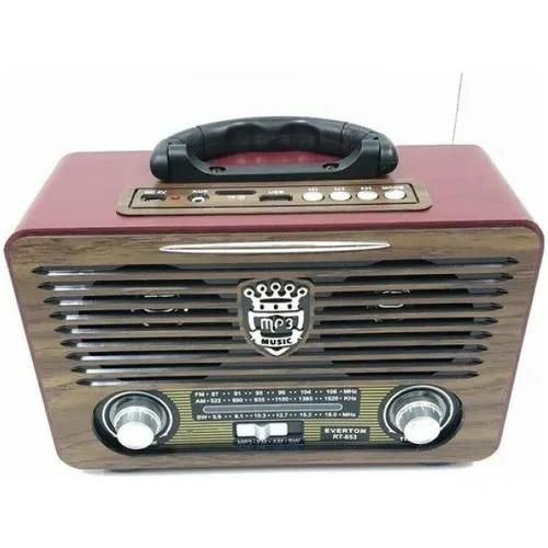 EVERTON RT-759 BLUETOOTH FM/USB/TF/AUX ŞARJLI NOSTALJİK RADYO