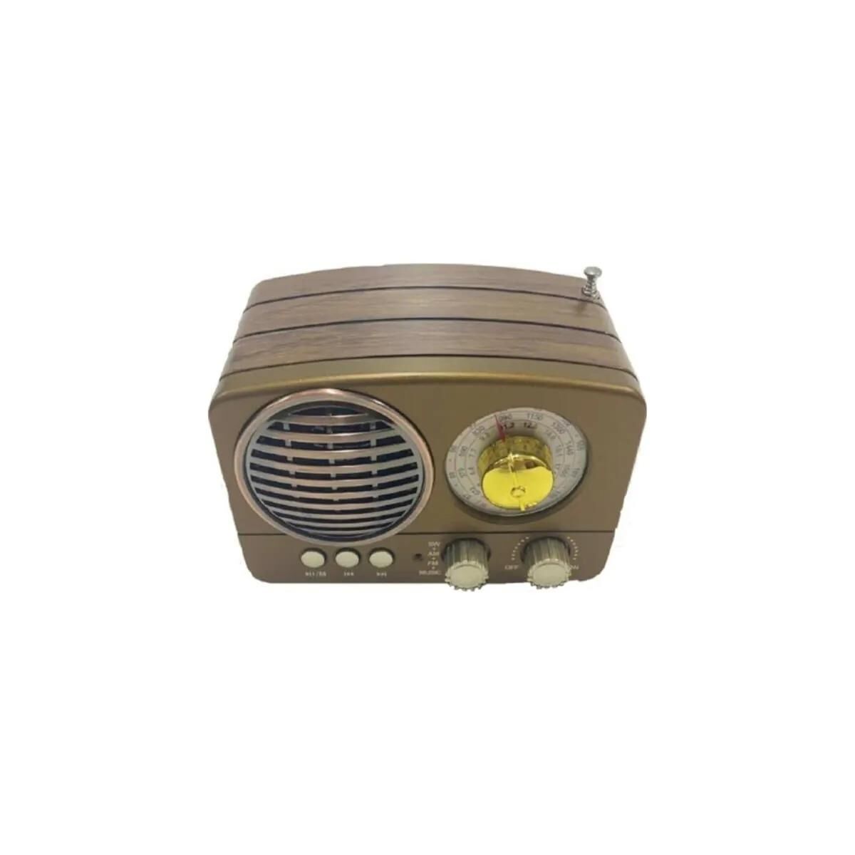 EVERTON RT-759 BLUETOOTH FM/USB/TF/AUX ŞARJLI NOSTALJİK RADYO