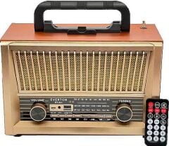 EVERTON RT-811 BLUETOOTH-USB-SD-FM NOSTALJİK RADYO EL FENERİ ÖZELLİKLİ