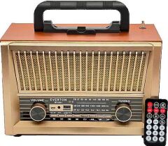EVERTON RT-811 BLUETOOTH-USB-SD-FM NOSTALJİK RADYO EL FENERİ ÖZELLİKLİ