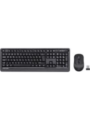 A4 TECH FG1010 F KABLOSUZ MM KLAVYE MOUSE SET KLAVYE SET GRİ