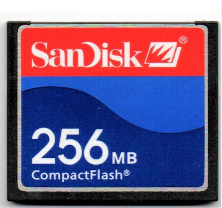 SANDISK 256 MB COMPACT FLASH