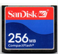 SANDISK 256 MB COMPACT FLASH