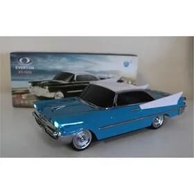 EVERTON RT-1950 TURKUAZ ARABALI BLUETOOTH FM/USB/TF/AUX ŞARJLI NOSTALJİK RADYO