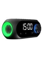 MİKADO MD-W7 1200MAH 5W SİYAH BLUETOOTH-AUX-DERECE-USB-FM DOUBLE ALARMLI SAAT SPEAKER SPEAKER
