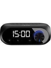 MİKADO MD-W7 1200MAH 5W SİYAH BLUETOOTH-AUX-DERECE-USB-FM DOUBLE ALARMLI SAAT SPEAKER SPEAKER