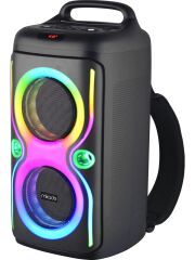MİKADO MD-66BT THUNDERBAG 40W 3600MAH ÇANTA TAŞIMA ÖZELLİKLİ USB/BT/TF/TWS RGB IŞIKLI KABLOSUZ MİKROFONLU HOPARLÖR