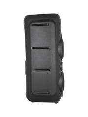 MİKADO MD-79KP 30W IŞIKLI SİYAH 1 UHF UV MİKROFONLU USB/BT/TF/TWS/AUX 2 MİK GİRİŞLİ TYPE-C ŞARJLI TOPLANTI-PARTİ HOPARLÖR