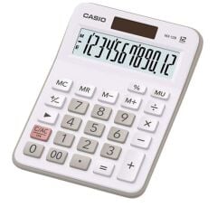 CASİO MX-12B-WE BEYAZ 12 HANE MASAÜSTÜ HESAP MAKİNESİ