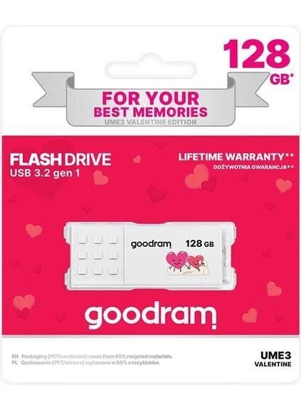 GOODRAM 128GB USB 3.2 GEN 1 BEYAZ USB BELLEK