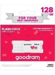 GOODRAM 128GB USB 3.2 GEN 1 BEYAZ USB BELLEK