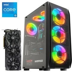 İ5-12400F Asus Rog Strix RX580 16GB RAM 512GB M2 SSD W11P