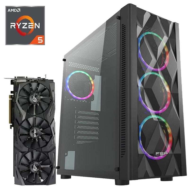 Ryzen 5 7600X3D Asus Rog Strix RX580 32GB RAM 1TB M2 SSD W11P