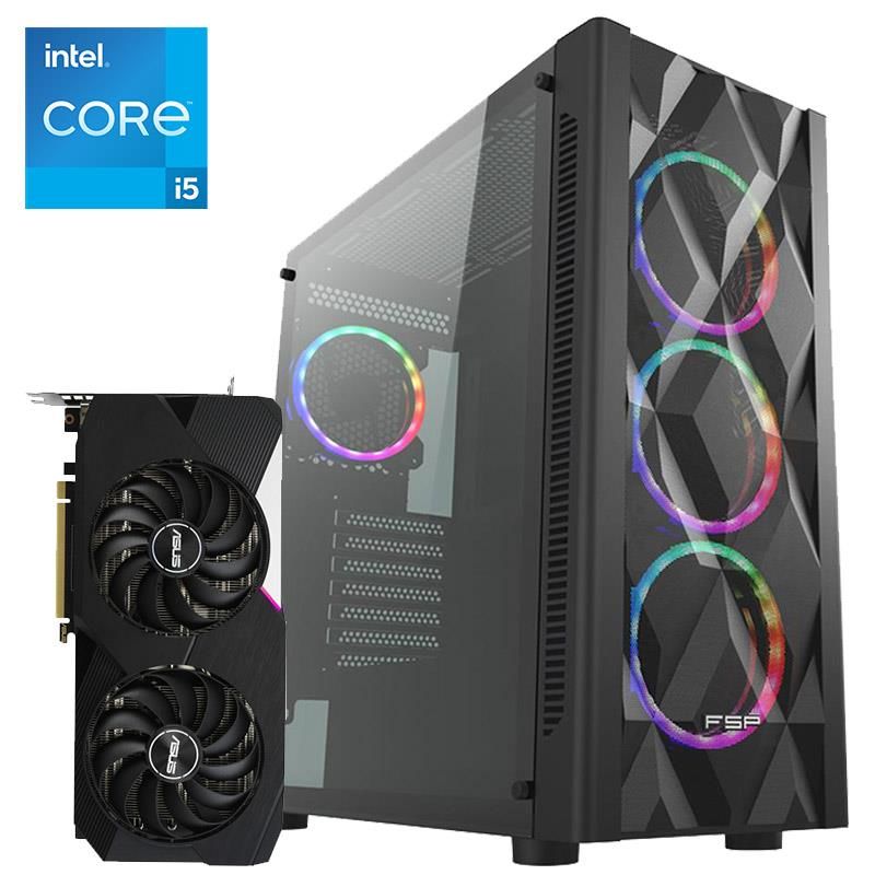 İ5-12400F Asus RTX3060ti 64GB RAM 1TB M2 SSD W11P