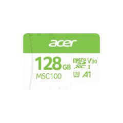 ACER MSC100 128GB MİCROSD U3 V30 A1 AKSİYON KAMERA & GÜVENLİK KAMERASI UYUMLU