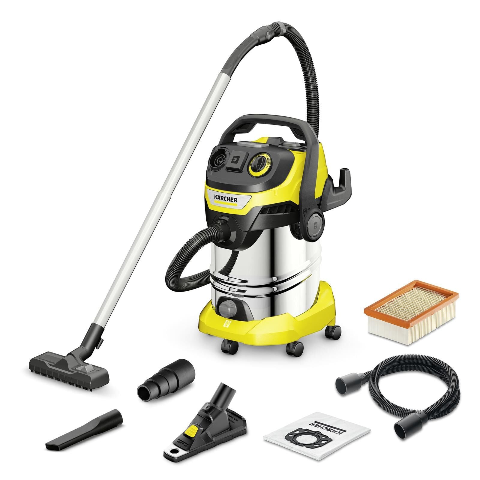 KARCHER WD 6 P S V-30/6/22/T + DDC YSY ISLAK KURU SÜPÜRGE