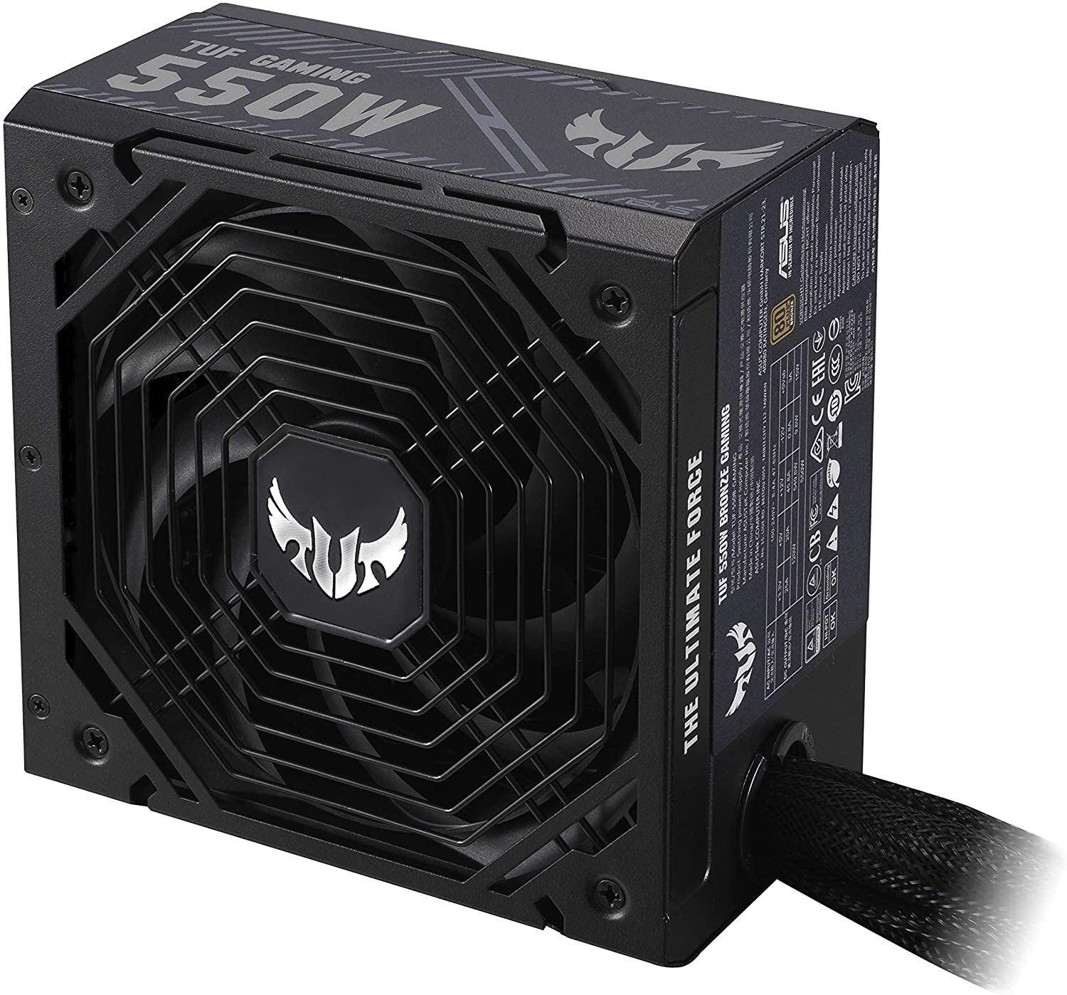ASUS TUF GAMING 550B 80 PLUS BRONZE 550W GÜÇ KAYNAĞI 90YE00D2-B0NA00