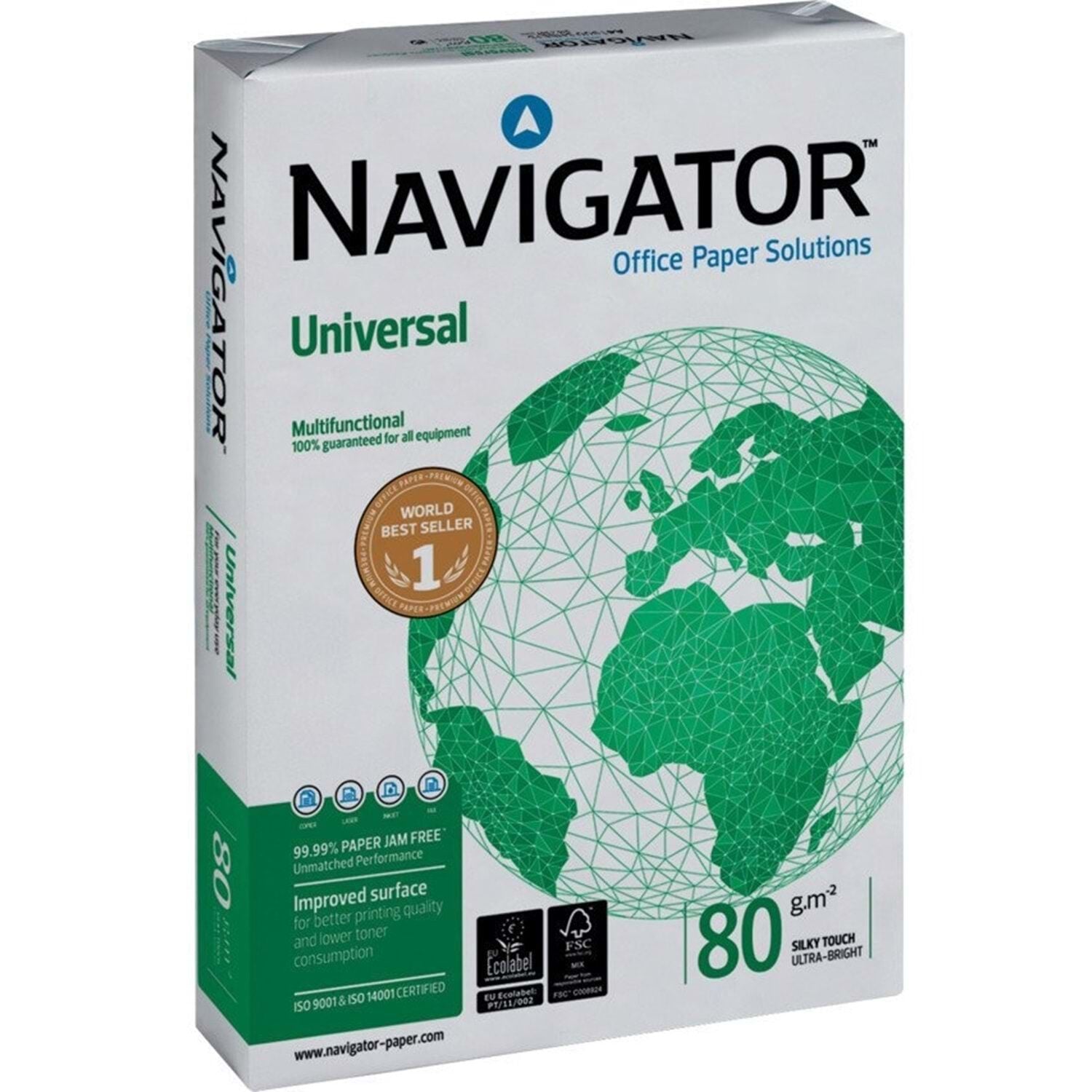 NAVIGATOR 80 GR A4 FOTOKOPİ KAĞIDI 500 SAYFA