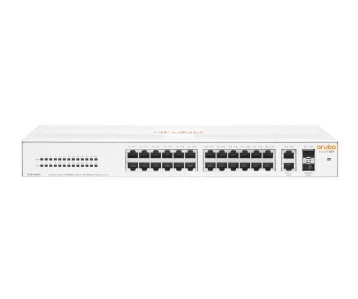 HPE ARUBA INSTANT ON R8R50A 1430-24G 2SFP YÖNETİLEMEZ SWİTCH