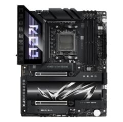 ASUS ROG CROSSHAIR X870E HERO AMD X870E AM5 DDR5 8400 HDMI 2XUSB4 5X M2 USB3.2 WİFİ 7 + BT AURA RGB 2.5GBİT + GBİT LAN ATXA ANAKART 90MB1IE0-M0EAY0