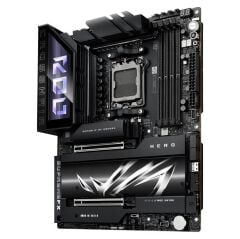 ASUS ROG CROSSHAIR X870E HERO AMD X870E AM5 DDR5 8400 HDMI 2XUSB4 5X M2 USB3.2 WİFİ 7 + BT AURA RGB 2.5GBİT + GBİT LAN ATXA ANAKART 90MB1IE0-M0EAY0
