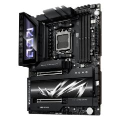 ASUS ROG CROSSHAIR X870E HERO AMD X870E AM5 DDR5 8400 HDMI 2XUSB4 5X M2 USB3.2 WİFİ 7 + BT AURA RGB 2.5GBİT + GBİT LAN ATXA ANAKART 90MB1IE0-M0EAY0