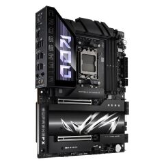 ASUS ROG CROSSHAIR X870E HERO AMD X870E AM5 DDR5 8400 HDMI 2XUSB4 5X M2 USB3.2 WİFİ 7 + BT AURA RGB 2.5GBİT + GBİT LAN ATXA ANAKART 90MB1IE0-M0EAY0