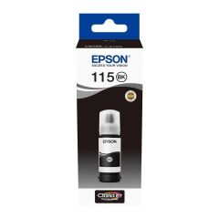 EPSON 115 BLACK SİYAH ŞİŞE MÜREKKEP T07C14A L8160/L8180