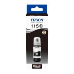 EPSON 115 BLACK SİYAH ŞİŞE MÜREKKEP T07C14A L8160/L8180