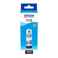 EPSON 115 CYAN MAVİ ŞİŞE MÜREKKEP T07D24A L8160/L8180